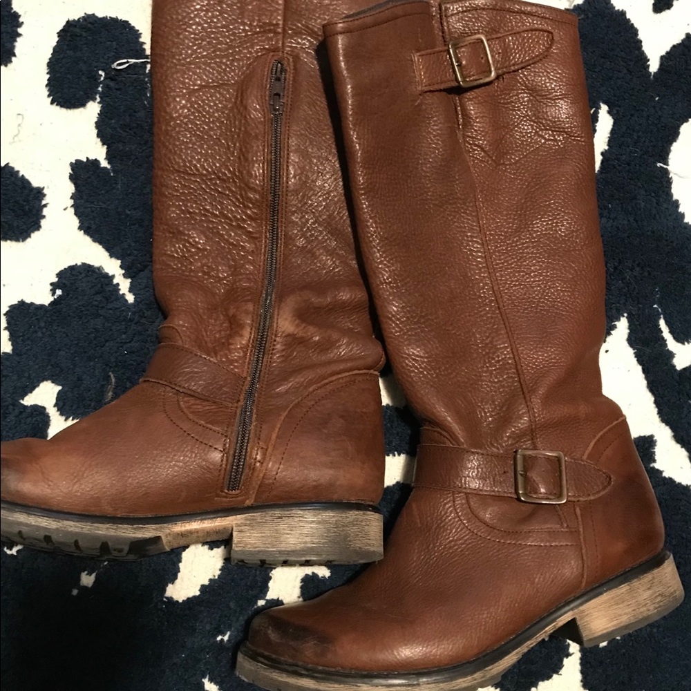 Steve Madden leather boots
